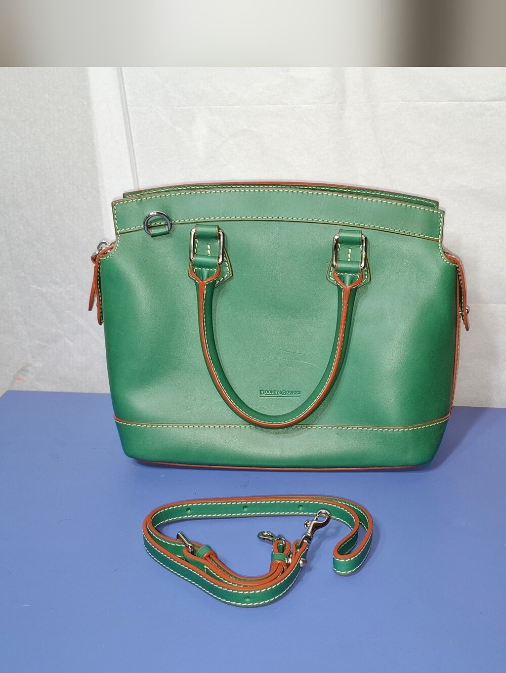 Rare Vintage Dooney & Bourke Gracie Satchel- EUC - Picture 12 of 13